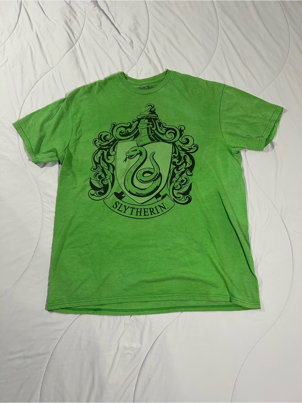 Slytherin Crest Short-Sleeve T-Shirt - Green